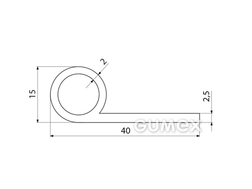 SILIKONPROFILE P-FORM